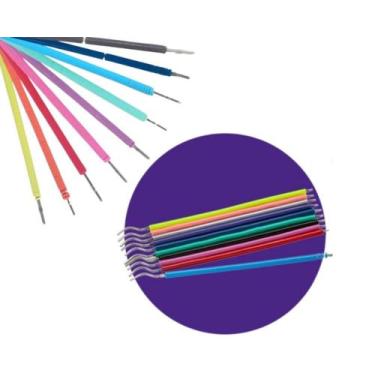 Imagem de 2.000 Mil Borrachinha Aparelho Liga Ortodôntica Dental (20 Palitos com