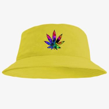 Imagem de Chapéu Bucket Hat Estampado Color - MP Moda Masculina, Único, Amarelo