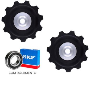 Imagem de Roldana câmbio traseiro - Shimano 09/10v - Sram 10v - Loja Duas Rodas