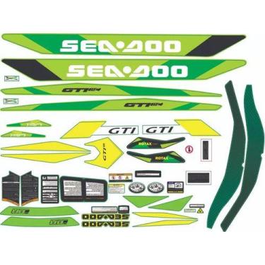 Imagem de Kit Adesivos Jet Ski Sea Doo Gti 130 2019 - SPTS