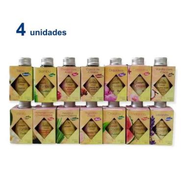 Imagem de 4 Difusor Ambiente Vareta Aromatizante Aromas Odorizador Perfume Casa 