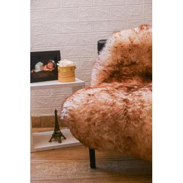 Imagem de Pelego Natural de Ovelha Premium Chamuscado P - JS PELES