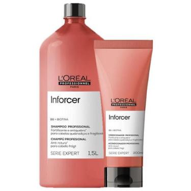 Imagem de LOreal Professionnel Inforcer Serie Expert Shampoo 1500ml e Condiciona