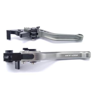 Imagem de Manete Esportivo Moto Yamaha Mt-09 Mt09 Gravado A Laser - NoBrand, Tit