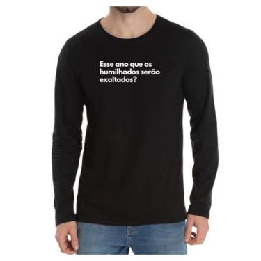 Imagem de Camiseta Manga Frase humilhados serão exaltados - Loja Click Campus, P