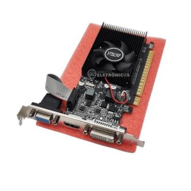 Imagem de Placa de Vídeo 1GB DDR3 64 Bits Ideal para Edição de Vídeo, Jogos e Ta
