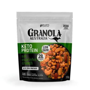 Imagem de Granola Harts Natural KETO PROTEIN Sal Marinho Crunch - 200g - Hart's 