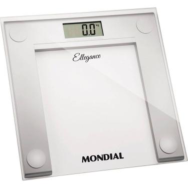 Imagem de Balança Digital de Vidro com Capacidade de 150kg Mondial Ellegance