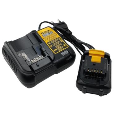 Imagem de Kit Carregador DCB107-BR Bivolt e Bateria DCB120-B2 Compatível com Ferramenta DeWalt N462057 N580008