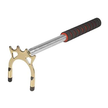 Imagem de oshhni Ponte de bilhar com cabeça ponte de piscina portátil extensível para mesa de sinuca interno treinamento competição acessório, Cabeça alta