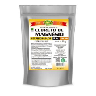 Imagem de Cloreto de Magnésio Puro Unilife 1gk Produto em Pó