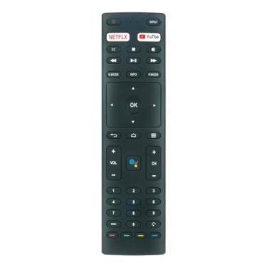 Imagem de AIDITIYMI Controle remoto de voz de substituição RM-C3329 compatível com Konka JVC Smart TV RM-C3359 RM-C3369 55Q75A 55U55A 65Q75A 65U55A 75Q75A 75U55A 32H31A 40H33A 43U55A 50Q75A 50Q75A 50Q75A 0U55A