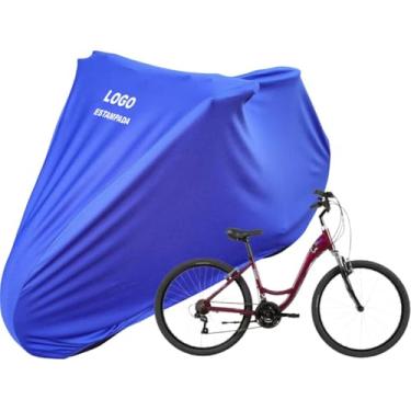 Imagem de Capa Bicicleta Caloi Ceci 26 Urbana Aro 26 Anti-Riscos (Azul)