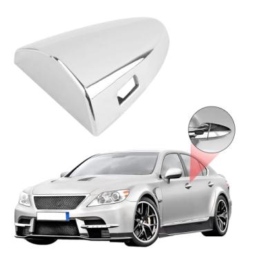 Imagem de IHOTDER Capa de maçaneta de porta de carro OEM # 69218-33010, capas de maçaneta para carro para proteção de maçaneta de porta, substituição para tampa de maçaneta do lado do motorista dianteiro