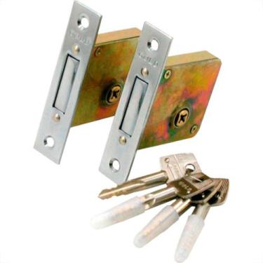 Imagem de Trava Quadr. Alianca.Dupla Inox Pol