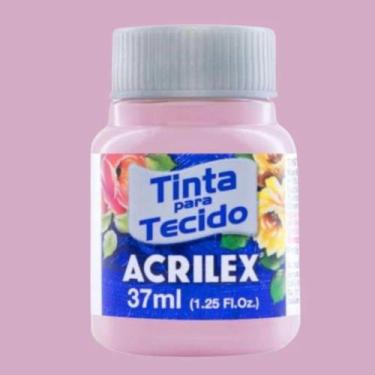 Imagem de Tinta Tecido Acrilex 37ml Cores em , ROSA INGLESA - 636