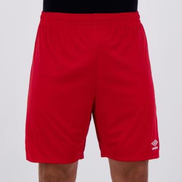 Imagem de Calção Umbro TWR Striker Vermelho, GG