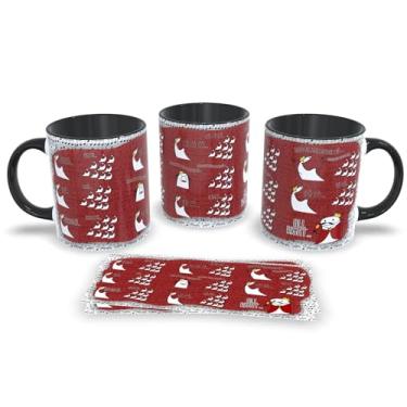 Imagem de Caneca Preta de Porcelana Personalizada Queen Musical com Frases Divertidas (Queen 11)