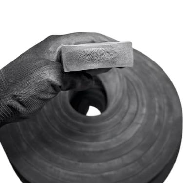 Imagem de Borracha Perfil Esponjoso Vedação 54x18mm Macio - 10 Metros Borrachas Londrina