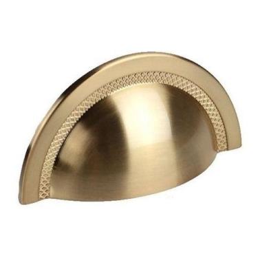 Imagem de Puxador Shell 64mm Gold Escovado Zen Design