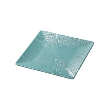 Imagem de Prato de mesa quadrado comercial, panela quente para churrasco, restaurante, prato de acompanhamento-160035-85 azul nórdico