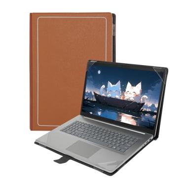 Imagem de Shellman Capa protetora para LG Gram 16 polegadas 2023-2021, suporte para notebook, capa rígida, acessórios para laptop, marrom
