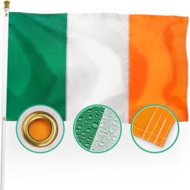 Imagem de Bandeira: XIFAN Premium Nylon, Irlanda, Irlanda, 3x5 pés, exterior, 21