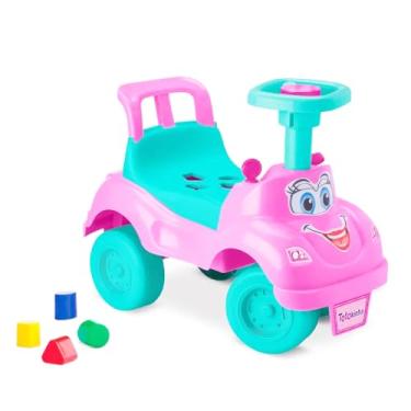 Imagem de Totokinha Menina Caixa Parda Individual Rosa/Lilás