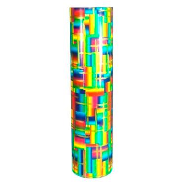 Imagem de Papel Presente Bobina Couche Cores 40cmx100m Cores:Colorido