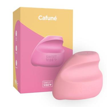 Imagem de Dedeira Vibratória Ergonômico 10 Intensidades 5,5cm Recarregável Sweet Vibe Cafuné Rosa A Sós