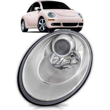 Imagem de Farol New Beetle 2007 08 09 10 11 2012 Eletrico Sem Motor - DEPO, Esqu