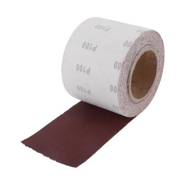 Imagem de Hihaha P100 Papel de lixa para quadro longo 1,000 cm x 10 cm Vermelho Lixa Rolo de Veludo 1 Peça