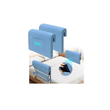 Imagem de Almofadas de trilho de cama de hospital capas de trilho de espuma médica acolchoamento protetor de queda para idosos barreira de cabeceira acolchoada para adultos capa de almofada protetora de