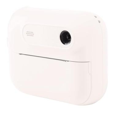 Imagem de Câmera Digital de Impressão Instantânea de Zoom 6x Com 20 Quadros Construídos, 5 Filtros, Mp3 e Jogos, para Crianças, Adolescentes e Adultos (Bege)