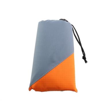 Imagem de ZHYOHEN Cobertor de piquenique dobrável com bolso 101,6 x 144,8 cm, tapete de piquenique de gramado lavável e de secagem rápida, tapete de praia usado como acessório de caminhada, cobertor de mochila