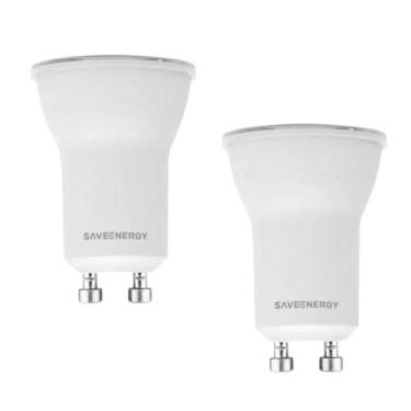 Imagem de 2 Lâmpada Led Mini Dicróica 4W Mr11 GU10 Save Energy