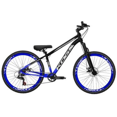 Imagem de Bicicleta Aro 29 KOG 1X7 Tipo Freeride Viking Hupi Gios, Cobalto degra