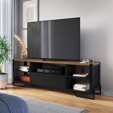 Imagem de Rack para Sala Industrial Telado com Prateleiras P1017 Preto