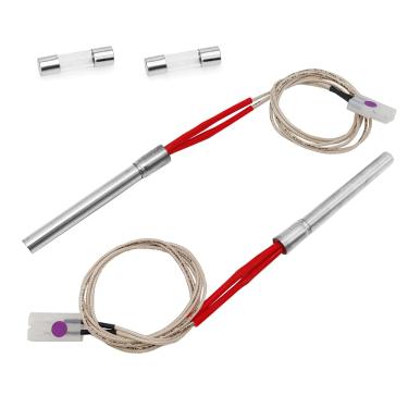 Imagem de 2-Pack 120V 200W Ignited Rod Replacements for Treager Pit Boss Pellets Grill/Smoker Parts