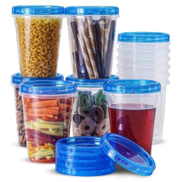 Imagem de Recipientes de armazenamento para freezer RFAQK 24 PCS 950 ml com tamp