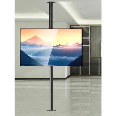 Imagem de CUTPOIY Suporte de parede para TV ajustável para TV de 32 a 75 polegadas, suporte giratório de parede divisória para TVs de 26 a 70 polegadas (uma cor-60-85 cm)