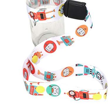 Imagem de Correia de Copo Com Canudinho de bebê, Garrafa Alimentação 2,5 Cm, Alça Suporte Ajustável, Detentores Carrinhos bebê Toy Tother Tether (#1)