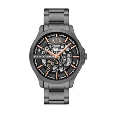 Imagem de A|X ARMANI EXCHANGE Relógio masculino automático de aço inoxidável (modelo: AX2458), Metálico
