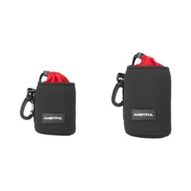 Imagem de Bolsa Grande para Lentes de Câmera DSLR - com Cordão - Canon, Sony, Ni