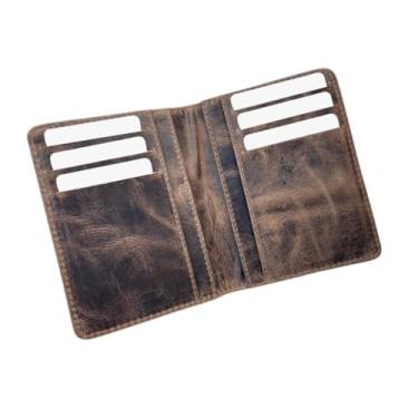 Imagem de Carteira Masculina Country Antifurto Proteção RFID RG Cnh e Dinheiro - Coffee