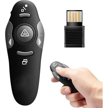 Imagem de Apresentador Slide Apontador Laser Passador de Slides Controle Sem Fio