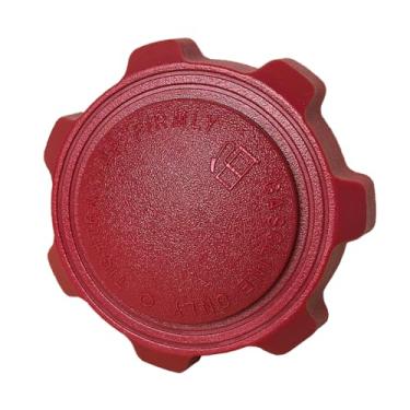 Imagem de Vanlison Tampa do tanque de combustível, peças de tampa de combustível compatíveis com carros de clube DS 1984-Up EZGO TXT 1994-Up carrinhos de golfe a gás vermelho