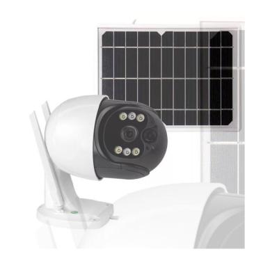 Imagem de Câmera Com Carga De Luz Solar - Ip S - 20 Wf Hd Wifi Branco
