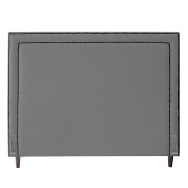 Imagem de Cabeceira Para Cama Box Maísa King Size Suede Com Tachas Fumê Cinza Desk Design