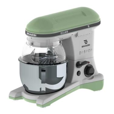 Imagem de Batedeira Planetária 5 Litros Verde Eclair Bp-500 Bivolt - Braesi